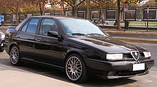 <span class="mw-page-title-main">Alfa Romeo 155</span> Motor vehicle