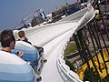 The Avalanche bobsled roller coaster.