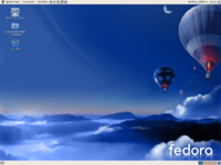 Fedora 7 (mai 2007) et GNOME.