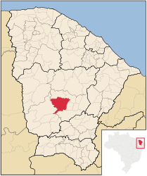 Mombaça – Mappa