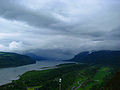 Gorge du Columbia, photographiée de Crown Point.