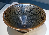 Oil spot glaze, Song dynasty, China