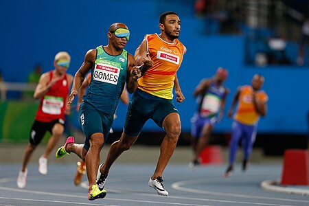 Felipe Gomes, Brazilian Paralympic sprinter