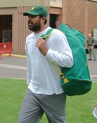 <span class="mw-page-title-main">Inzamam-ul-Haq</span> Pakistani cricketer