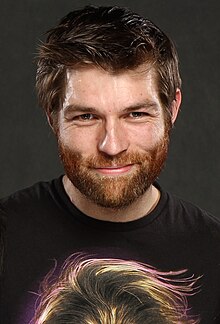 McIntyre at the 2014 Florida Supercon Liam McIntyre 2014.jpg