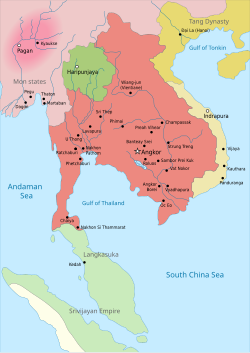 The Khmer Empire (Kambuja), c. 900