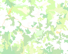 Poziția localității Anterrieux