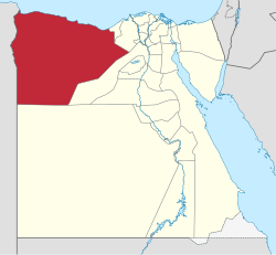 مطروح اوستانی نقشه اوستونده یئری