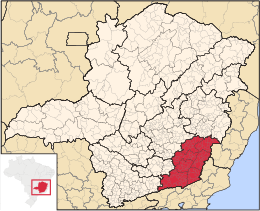 Zona da Mata – Mappa