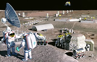 <span class="mw-page-title-main">Space colonization</span> Concept of permanent human habitation outside of Earth