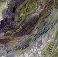 Image 18Satellite image of the Sulaiman Range (from Geography of Pakistan)