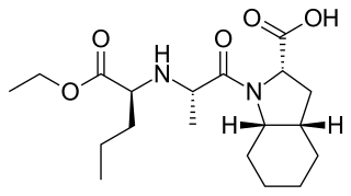 <span class="mw-page-title-main">Perindopril</span> High blood pressure medication