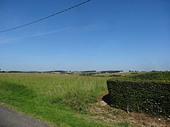 Point de vue depuis le village.