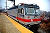 SEPTA 2308, the last operating ALP-44 at the Fern Rock Transportation Center in 2008