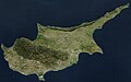 Satellite image of Cyprus in January 2003 (without a caption)