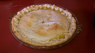 <span class="mw-page-title-main">Shaker lemon pie</span> Fruit pie typical of the Midwestern United States