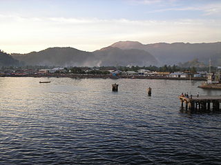 Yapen Island in the region of Papua, Indonesia