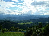 栃谷尾根からの風景