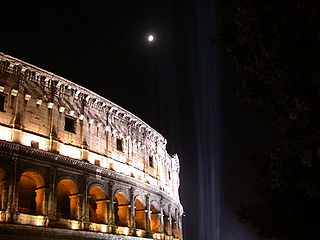 Colosseum by night