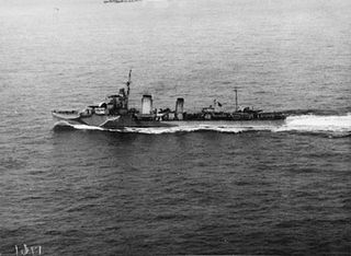 HMS <i>Amazon</i> (D39) Destroyer in Royal Navy