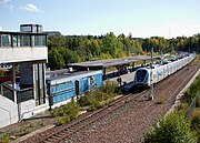 Kallhälls station 2009.