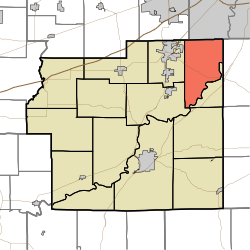 Location in Morgan County