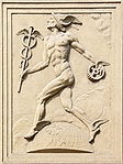 Mercurius met caduceus