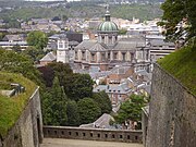 Gezicht vanop de citadel van Namen