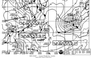 <span class="mw-page-title-main">Marine weather forecasting</span> Forecasts of weather conditions at sea