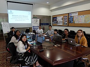 Wikipedia Johor Meetup 4 @ Crescendo International College, Johor Bahru, Johor, Malaysia December 9, 2017