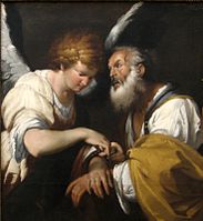 The Release of St. Peter by Bernardo Strozzi, 1635