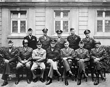 American World War II senior military officials, 1945