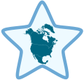 WikiProject North America barnstar