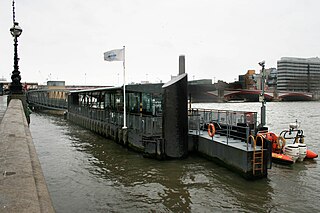 <span class="mw-page-title-main">Blackfriars Pier</span> Pier on the River Thames