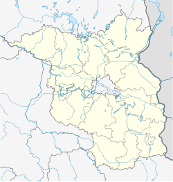 Buckow is located in Brandenburg