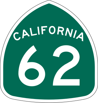 <span class="mw-page-title-main">California State Route 62</span> Highway in California