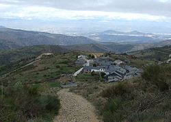 El Acebo from the Ponferrada