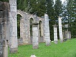 Ornes, les ruines de l'église