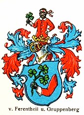 Familienwappen derer von Fe(h)rentheil (und Gruppenberg)