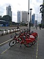 Image 61Gowes bike sharing station at Bundaran HI, Jakarta (from Transport in Jakarta)