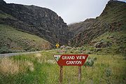 Grand View Canyon (US 93 between Mackay & Challis)