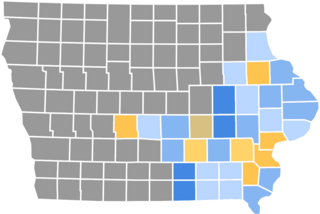 <span class="mw-page-title-main">1848 United States presidential election in Iowa</span>