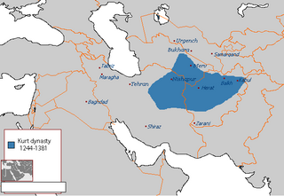 <span class="mw-page-title-main">Kart dynasty</span> Sunni Muslim dynasty of Tajik origin