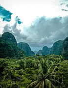 Géoparc de Maros-Pangkep (id), Rammang-Rammang, Indonésie.