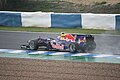 Webber testing at Jerez, February