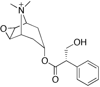 <span class="mw-page-title-main">Methylscopolamine bromide</span> Pharmaceutical drug