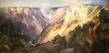 Thomas Moran, Grand Canyon of the Yellowstone, 1905