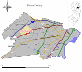 <span class="mw-page-title-main">Mountainside, New Jersey</span> Borough in Union County, New Jersey, US