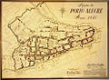 Planta da cidade em 1840