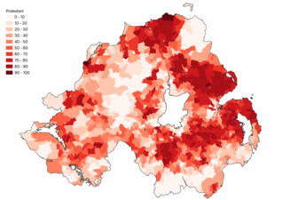 Percentage of population whose Religious Background is Protestant